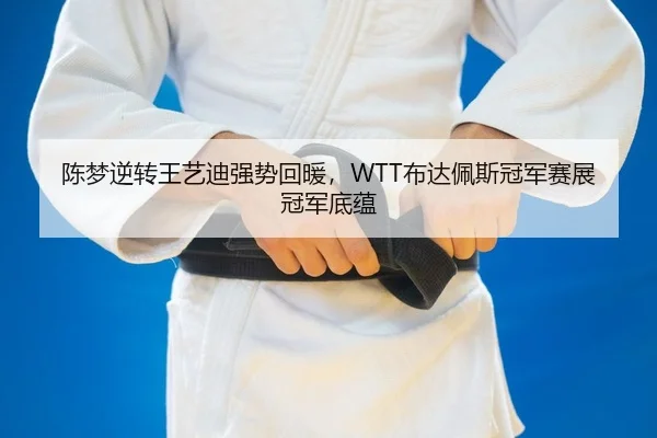 陈梦逆转王艺迪强势回暖，WTT布达佩斯冠军赛展冠军底蕴